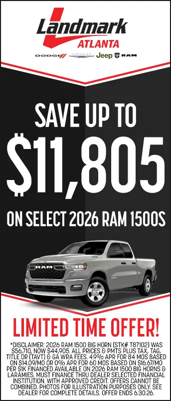 Save Up To $11,805 On Select Ram 1500s